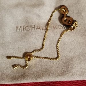 MICHAEL KORS Maritime Tortoise-Gold Tone